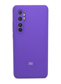 اشتري جراب Mi Note 10 Lite غطاء واقٍ من السيليكون مع بطانة داخلية من الألياف الدقيقة متوافق مع Xiaomi Mi Note 10 Lite في الامارات