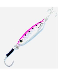 Buy Oakura Kaiju Silver Pink Jig - 30g Weights, Extra Sharp BKK Hook, 10 Mesmerizing Colors - Lightweight Gear for Epic Fishing Adventures in UAE