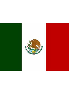 Buy MEXICO Flag National Day Durable Long Lasting For Outdoor And Indoor Use For Building Home And Car Decoration 150X90CM in UAE