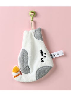 Buy Kitten Back Hand Towel (Gray) in Saudi Arabia