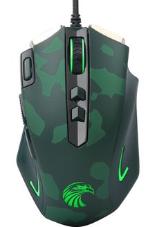 اشتري E-Yosoo X-3 USB Wired Optical Mice Backlight Ergonomic Gaming Mouse في الامارات