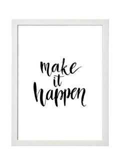 اشتري إطار ملصق فني للحائط من Make It Happen في مصر