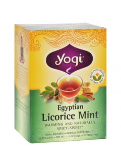 اشتري Yogi Teas Tea Egyptn Licorice Mint Org3 في الامارات