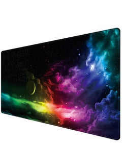 Buy Gaming Mouse Pad Galaxy Space  - Extra large for Keyboard & Mouse - Size 70 X 30 CM in Egypt