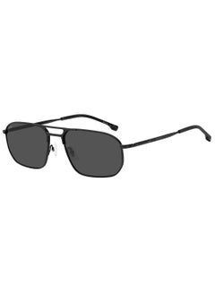 Buy Men's UV Protection Navigator Sunglasses - Boss 1446/S Mtt Black 59 - Lens Size: 59 Mm in UAE