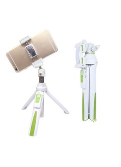 Buy Benro MK10 Mobile Phone Live Bluetooth Remote Control Selfie Stick Tripod(White) in Saudi Arabia