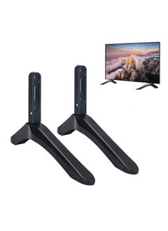 Buy Universal TV Stand Base Table Top TV Stand TV Legs TV Pedestal Feet for Vizio Samsung LG TCL Televisions with Mounting Holes Distance 2.16in/5.5cm or Within 1.77in/4.5cm in Saudi Arabia