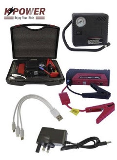 اشتري High Power Car Jump Start 300A With Air Compressor في الامارات