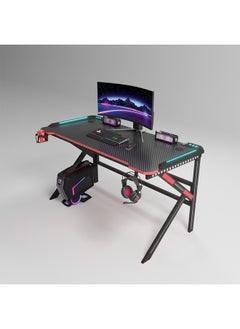 Buy Ergonomic Gaming and Computer Desk with LED Lights 120 CM in UAE