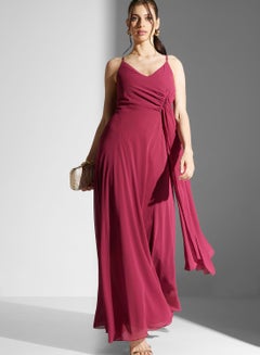 KOH KOH Plus Size Womens Long Sleeveless Flowy Bridesmaids Cocktail Party  Evening Formal Sexy Summer Wedding Guest Ball Prom Gown Gowns Maxi Dress  Dresses, Coral Pink Peach XL 14-16 price in UAE