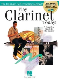 Buy Play Clarinet Today! Beginner's Pack: Method Books 1 & 2 Plus Online Audio & Video in UAE