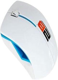 Buy 2B (MO33W) 2.4G Wireless Mouse - Blue With White Cover in Egypt