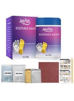 Buy Baby Hand and Foot Print Hand Casting Kit - Plaster Hand Mold Casting Kit, DIY Kits for Adults and Kids, Wedding Gifts for Couple, Hand Mold Kit Couples Gifts for Her, Birthday Gifts for Mom in Saudi Arabia