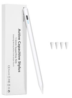 Buy INFOSUN Stylus Pen for iPad 9th 10th Gen with Palm Rejection, Active Pencil Compatible with Apple iPad 10th/9th/8th/7th/6th Gen, iPad Air 5th/4th/3rd Gen,iPad Pro 11 & 12.9 inch, iPad Mini 6th/5th Gen in UAE