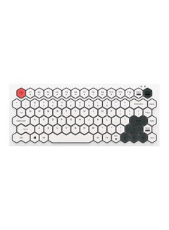 اشتري Phoneix Wireless BT Keyboard Mixed Color 83 Key Mini Portable Girls Keyboard for Phone/Tablet/Laptop White في السعودية