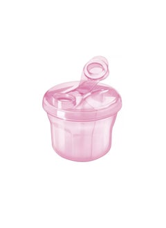 اشتري Durable Baby On-The-Go Milk Powder Dispenser Holds Upto 3 Servings, Pink- 260ml في السعودية