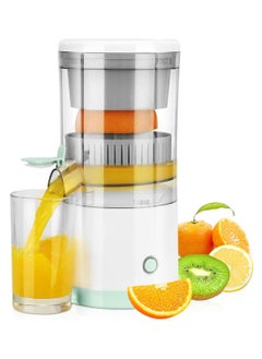 Buy Electric Orange Juicer Fruit Juicer USB Rechargeable Electric Juicer 7.4V 2400mA Portable Juicer in UAE