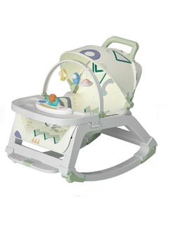 Buy Baby Rocking Chair Newborn Portable With Sunshade Multifunctional Music Vibration Electric Sofa in Saudi Arabia