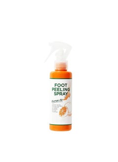 Buy Orange Oil Spray Foot Peeling Spray for Gentle Dead Skin Removal, Moisturizing and Hydrating Formula to Nourish Cracked and Rough Heels, Dry Toe Skin, and Calluses. Achieve Soft and Supple Feet, 110ml in UAE