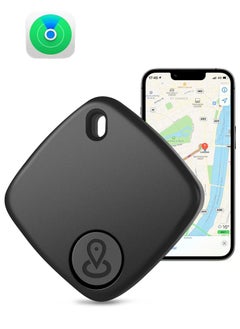 Buy Item Locator, xQoops Security Smart Tag Works with Apple Find My (iOS only), Phone Finder, Key Finder Compatible with iPhone iPad iWatch Mac, Bluetooth Tracker for Keys Wallets Belongings(1PCS-Black) in Saudi Arabia