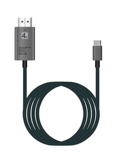 اشتري Type-C To HDMI USB 3.1 To HDMI 4K Phone Computer HD Cable في السعودية