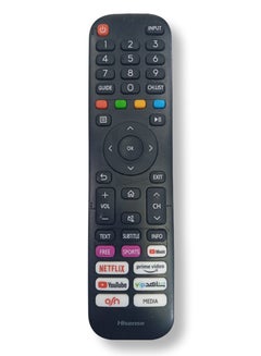 اشتري Replacement Remote control for Hisense Smart TV with YouTube button في الامارات