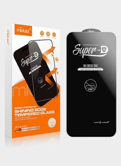 Buy mietubl For Samsung Galaxy A52s Screen Protector Super-D Glass- Black in UAE