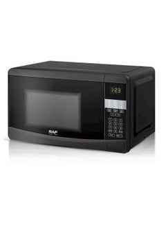 Buy Black Stainless Automatic Microwave - Fast Cooking Power 800W, 20L, R.8009, Cooking and Reheating in Egypt