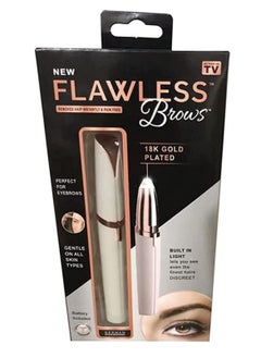 Buy Flawless Eyebrows Electric Hair Remover Shaver in UAE