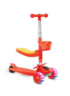 اشتري Kid's Scooter 3-Wheel Mini Adjustable Foot Scooter Height-Adjustable في السعودية