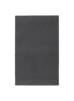 Buy Bath Mat Dark Grey 50X80 Cm in Saudi Arabia