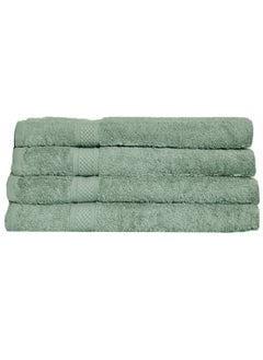 Buy 100% Cotton Ultra Soft Bath Towel Set, 70x140 cm, Super Absorbent, Quick Dry And Antibacterial Treatment, 500 GSM Terry in UAE