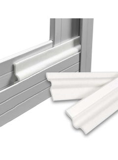 اشتري 4 Meters Self Adhesive PU Foam Window Weather Seal Strip Soundproof Pest-proof Windproof Dust-proof Door Seal Strip White في السعودية