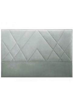 Buy H001 | Velvet headboard - Light Grey in Saudi Arabia