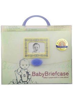 Buy Baby Paperwork Organizer Mint/Periwinkle in UAE