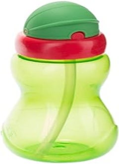 Buy Canpol babies Sport Cup with Flip-top Straw 270ml green in Egypt