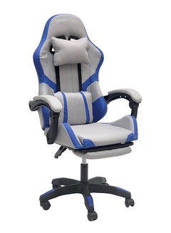 Buy SBF Fabric Gaming Chair - Reclining High Back Office Chair - Adjustable Height, Headrest, Footrest and Lumbar Support - Swivel Video Game Chair - Ergonomic Computer Gaming Chair in UAE