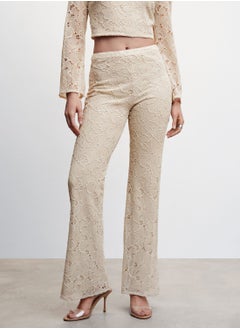 Buy Flared Embroidered Pants in Saudi Arabia