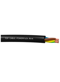Buy 3 core 2.5 mm Cable Wire Flexible PVC Copper Cable Wire - TOP CABLE POWERFLEX High End Copper Cable Wire For Home and Industrial Use in UAE