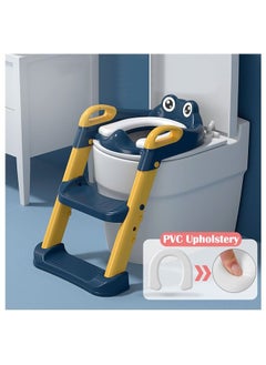 اشتري Adjustable Ladder Children's Potty Baby Toilet Seat Infant Toilet Training Folding Seat في الامارات