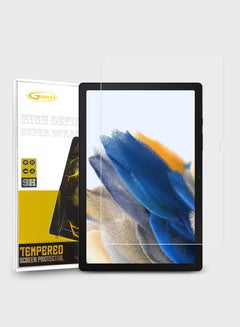 Buy HD Clear Tempered Glass Screen Protector for Samsung Galaxy TAB A8 10.5 Inch (2021) - Ultra-Thin 0.33mm Thickness, Bubble-Free Application in Saudi Arabia