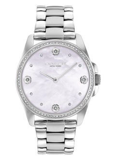 اشتري Women Analog Round Shape Stainless Steel Wrist Watch 36 mm في السعودية