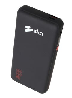 اشتري SKA Re-Fuel PC1200 PD65W 20000mAh 2USB-C 2USB-A Power Bank Black في الامارات