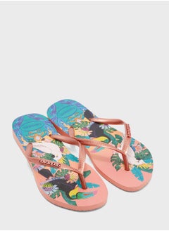 Buy Slim Tropical Flip Flop in UAE