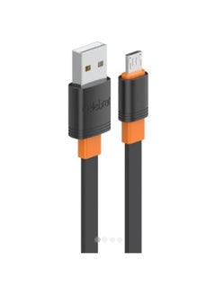 Buy Celebrat CB-33 Portable USB To Micro Fast Charge And Data Transmission Cable With Flat wire Design And Practical Fits Mobile Phone 3A /480mbps /1M - Black in Egypt