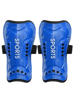 Buy 2 PCS Soccer Shin Guards Football Shin Protective Board Soccer Training Calf Protector Breathable Football Leg Pad in UAE