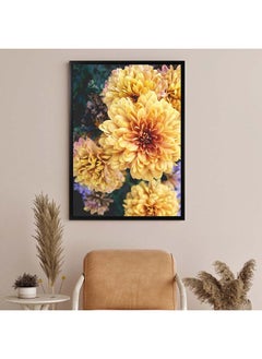 Buy Gallery Blooming Yellow Flowers Framed Art in UAE