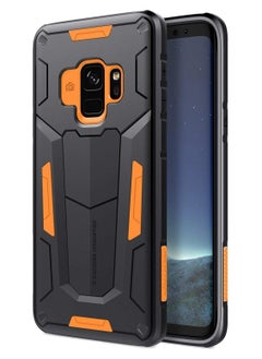 Buy Nillkin Defender 2 Series Armor-border bumper case for Samsung Galaxy S9 - black / orange in Egypt