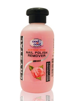 Buy Cool & Cool Nail Polish Remover Rose 100ml in UAE