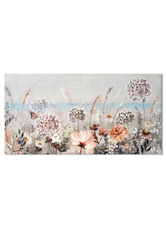 اشتري Rabat Blossom Bliss Flowers Canvas Wall Art Flower Canvas Painting Elegant Floral Artwork Modern Wall Art Wall Decoration Arts For Bedroom Living Room Home Office Soft Beauty And Serenity 60X120X3Cm في الامارات